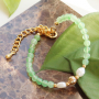 Confection de bracelets &eacute;l&eacute;gants et pleins de style avec des perles en jade 