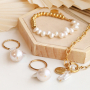 Confectionnez de magnifiques bijoux avec de grosses perles d&rsquo;eau douce, des mat&eacute;riaux &eacute;l&eacute;gants en acier inox et de robustes fermoirs.
