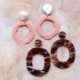 Trouvez votre inspiration! R&eacute;alisez la plus belle collection de boucles d&rsquo;oreilles avec ces pendentifs en r&eacute;sine