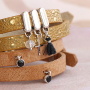 Mix & match avec ces magnifiques bracelets Cuoio