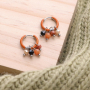 Inspiration pour boucles d&rsquo;oreilles avec des cr&eacute;oles color&eacute;es