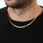 Cr&eacute;ez des sets de bijoux avec des bracelets et colliers cha&icirc;ne maille serpent en inox