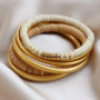 Ainsi vous cr&eacute;ez des bracelets dans le style de bracelets jonc type bouddhiste