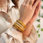 Ainsi vous cr&eacute;ez des bracelets dans le style de bracelets jonc type bouddhiste