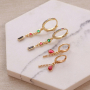 Ainsi vous utilisez des pendentifs et connecteurs en verre Crystal Glass dans vos bijoux