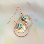 Bijoux estivaux avec des pendentifs coquillage