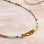 Inspiration pour un style plage avec des perles et breloques en m&eacute;tal DQ