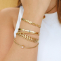 Comment porter ces magnifiques bracelets en acier inox ?