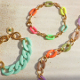 Soyez inspir&eacute;(e) et utilisez ces cha&icirc;nes acryliques pour cr&eacute;er les plus jolis bijoux