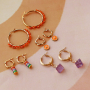 Concevoir une collection de boucles d&rsquo;oreilles avec des cr&eacute;oles en acier inox