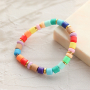 Cr&eacute;ation de bracelets avec perles en polym&egrave;re acidul&eacute;es