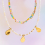 Inspiration de bijoux avec pendentifs et perles en m&eacute;tal DQ