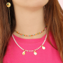 Inspiration de bijoux avec pendentifs et perles en m&eacute;tal DQ