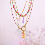 Inspiration de bijoux avec pendentifs en r&eacute;sine Mano fico en r&eacute;sine