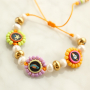 Inspiration de bijoux color&eacute;s avec des perles en polym&egrave;re.