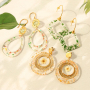 Cr&eacute;er des boucles d'oreilles tendance avec des pendentifs en r&eacute;sine