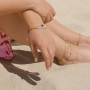 Pr&eacute;parez votre collection d&rsquo;&eacute;t&eacute; avec des cha&icirc;nes de chevilles et des bracelets pr&ecirc;ts &agrave; l&rsquo;emploi.