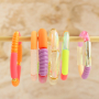 Soyez cr&eacute;atifs avec les perles tube acrylique mat et AB coating !