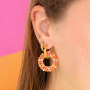 Soyez cr&eacute;atifs avec les accessoires en perles de rocaille pour boucles d'oreilles! 