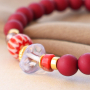 Inspiration de bracelets avec des perles acryliques