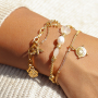 Inspiration de bijoux avec des breloques et des perles en acier inoxydable