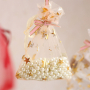 De beaux sachets &agrave; bijoux en organza pour votre collection d'hiver