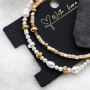 Inspiration de bracelets avec des perles en acier inoxydable
