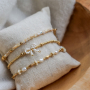 Inspiration de bracelets avec des perles en acier inoxydable
