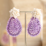 Comment incorporer des pendentifs &agrave; facettes dans des boucles d'oreilles tendance ?
