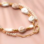 Inspiration avec des perles d'eau douce