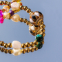 Inspiration avec des perles en c&eacute;ramique color&eacute;es