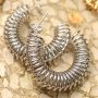 D&eacute;couvrez notre nouvelle collection de boucles d'oreilles en acier inoxydable