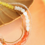 Inspiration bijoux color&eacute;e avec des perles en verre