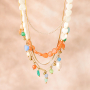 Inspiration bijoux color&eacute;e avec des perles en verre