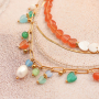 Inspiration bijoux color&eacute;e avec des perles en verre