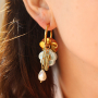 Cr&eacute;ez des colliers et des boucles d'oreilles avec les perles en c&eacute;ramique grecque Fleur