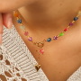 Inspiration de bijoux color&eacute;s avec des perles en pierre naturelle