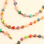 Inspiration de bijoux color&eacute;s avec des perles en pierre naturelle