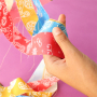Voici comment cr&eacute;er des bijoux avec des bandanas 