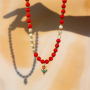 Comment combiner des perles en verre color&eacute;es ?