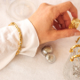 Soyez cr&eacute;atif avec des boucles d'oreilles et bracelets en acier inoxydable