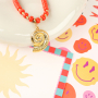 Inspiration avec des boucles d'oreilles et pendentifs en acier inoxydable