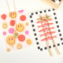 Inspiration avec des boucles d'oreilles et pendentifs en acier inoxydable