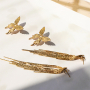 Inspiration avec des boucles d'oreilles en acier inox