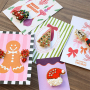 Mix & match : broches de No&euml;l aux formes festives