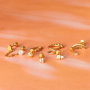 Inspiration avec des piercings en acier inoxydable
