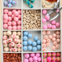 Colliers tendance avec des perles en silicone