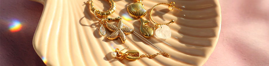 Incontournable breloques Sealife en acier inoxydable 