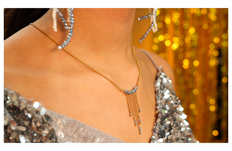 Perles à facettes